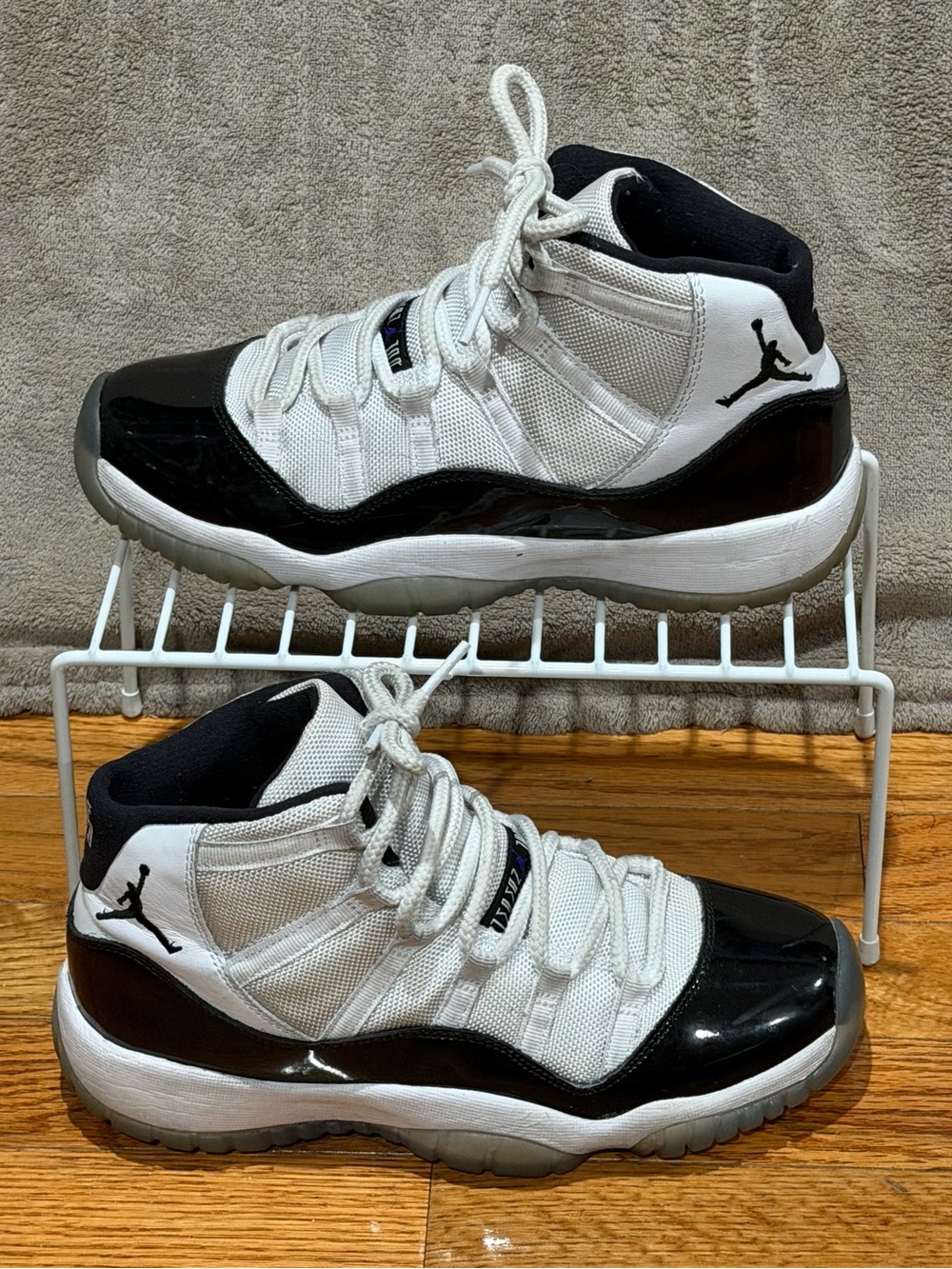 Air Jordan 11 Retro High GS “Concord” 2018 Sz 6.5Y No Box Basketball Classic